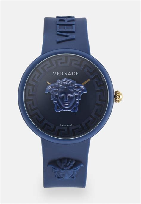 versace horloge blauw|macy's versace watches.